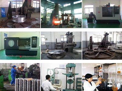 Flange production and testing